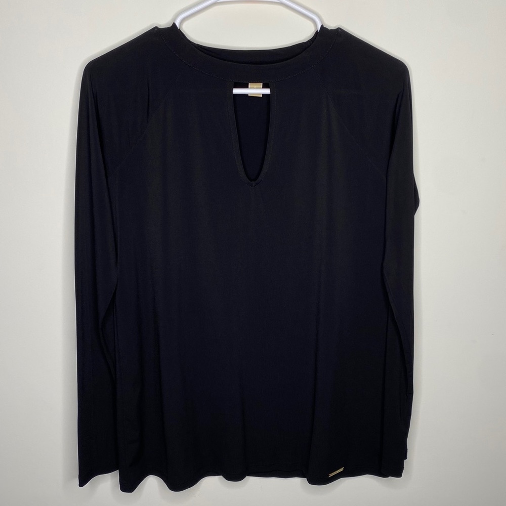 Black Long Sleeve Shirt | Michael Kors